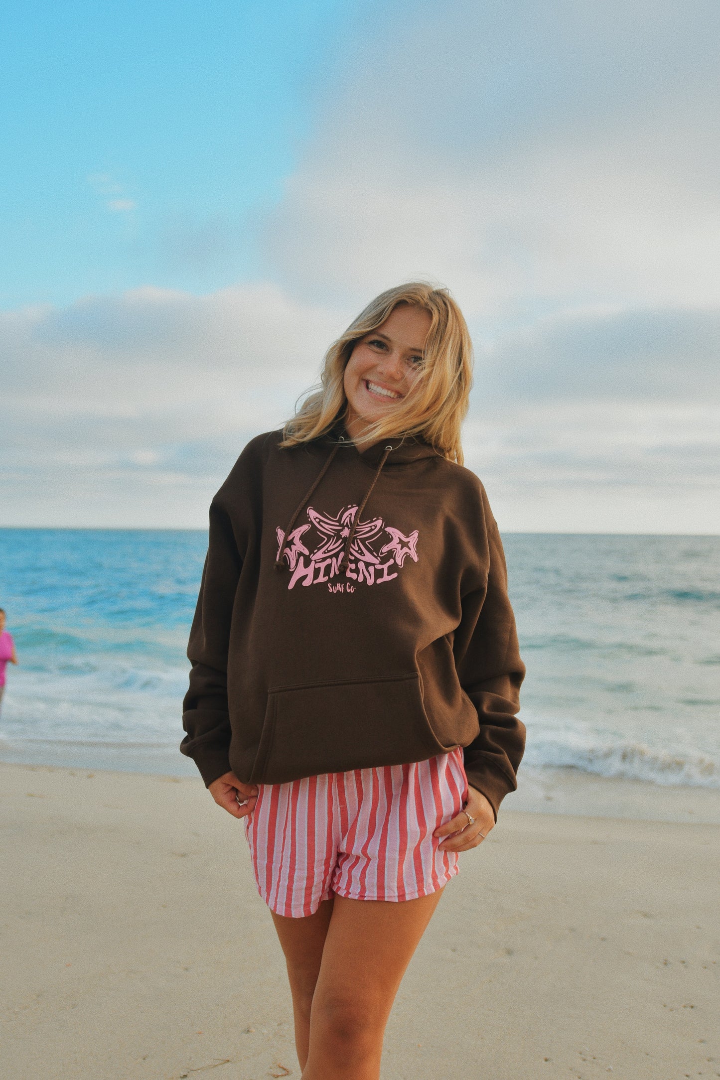 Brown Starfish Hineni Hoodie